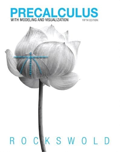 Cover image for Precalculus with Modeling & Visualization