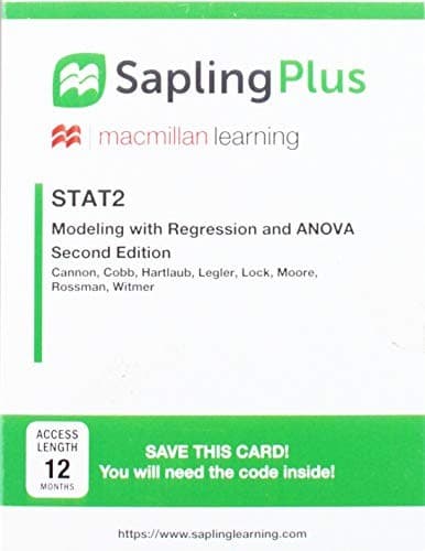 Cover image for SaplingPlus for STAT2