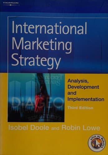 Cover image for International marketing strategy