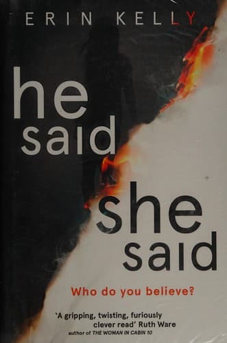 Cover image for He said / she said