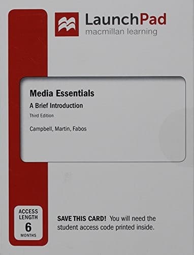 Cover image for LaunchPad for Media Essentials