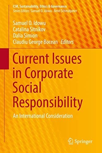 Cover image for Current Issues in Corporate Social Responsibility