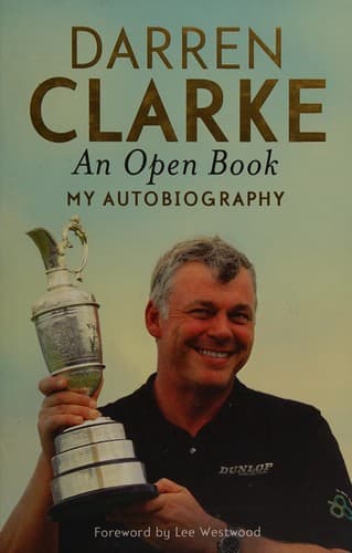 Cover image for Darren Clarke autobiography