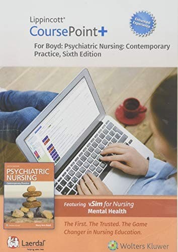Cover image for Lippincott CoursePoint+ Enhanced for Boyd's Psychiatric Nursing