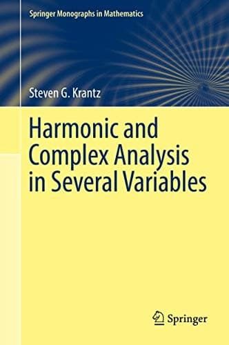Cover image for Harmonic and Complex Analysis in Several Variables
