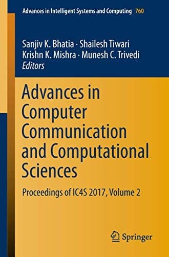 Cover image for Advances in Computer Communication and Computational Sciences