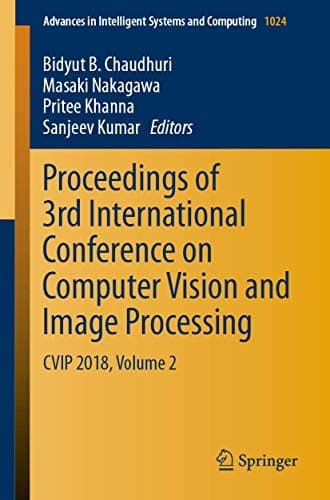Cover image for Proceedings of 3rd International Conference on Computer Vision and Image Processing