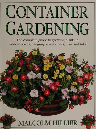 Cover image for Container gardening