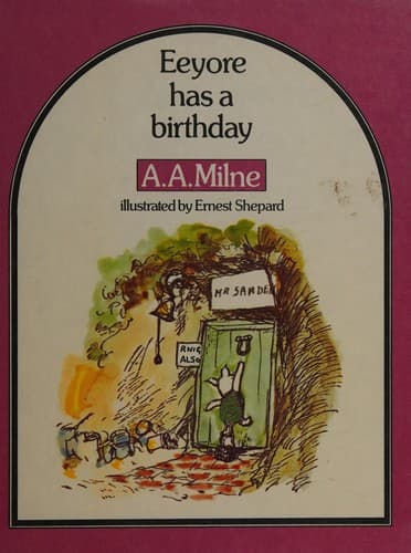 Cover image for Eeyore has a birthday