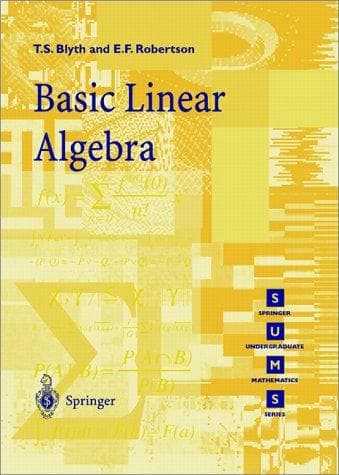 Cover image for Basic linear algebra