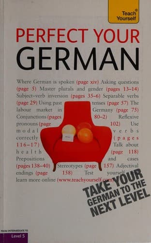 Cover image for Perfect your German