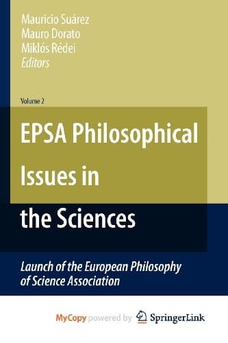 Cover image for EPSA Philosophical Issues in the Sciences