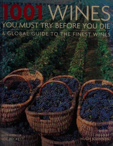 Cover image for 1001 wines you must try before you die