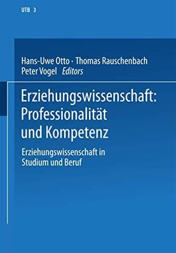 Cover image for Erziehungswissenschaft
