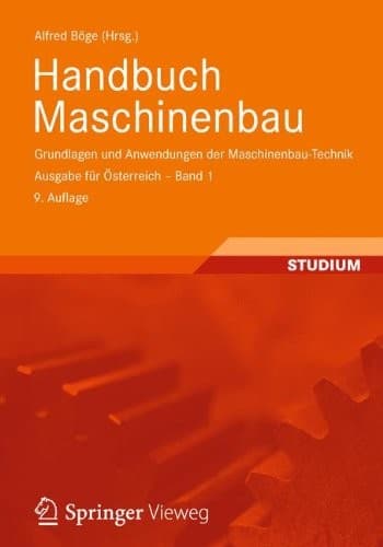 Cover image for Handbuch Maschinenbau