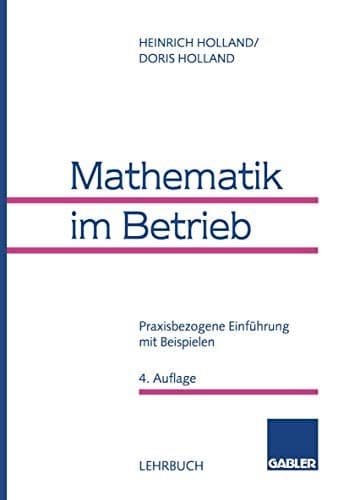 Cover image for Mathematik im Betrieb