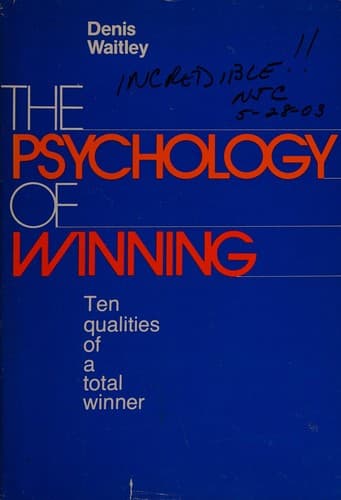 Cover image for The psychology of winning