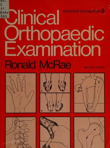 Cover image for Clinical orthopaedic examination