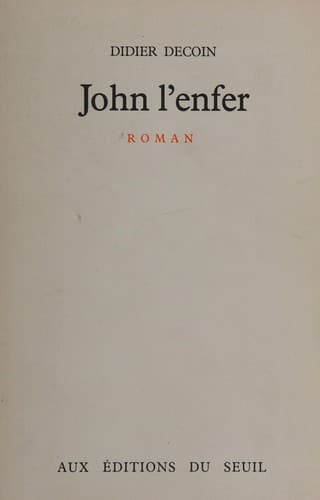 Cover image for John L'Enfer