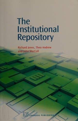 Cover image for INSTITUTIONAL REPOSITORY.