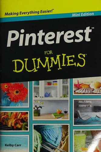 Cover image for Pinterest for dummies