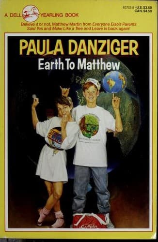 Cover image for Earth to Matthew