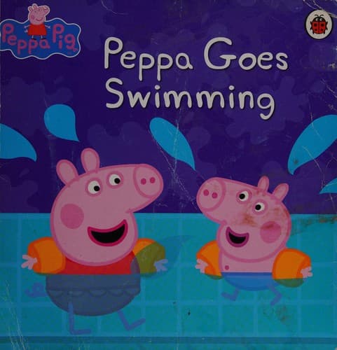 Cover image for Peppa goes swimming