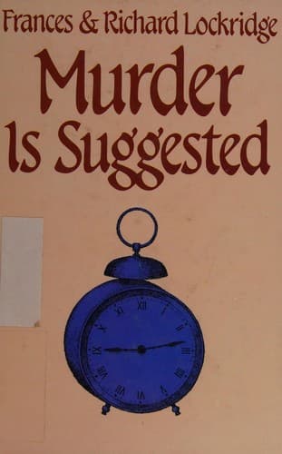 Cover image for Murder is suggested