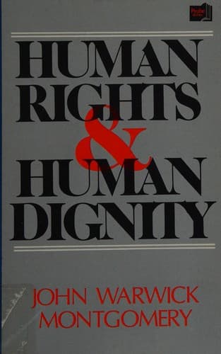 Cover image for Human rights and human dignity