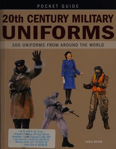 Cover image for 20th Centruy Military Uniforms