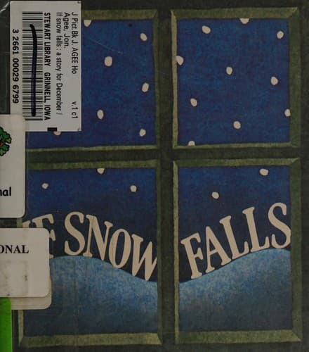 Cover image for If snow falls