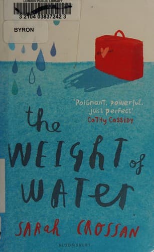 Cover image for The weight of water
