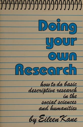 Cover image for Doing your own research