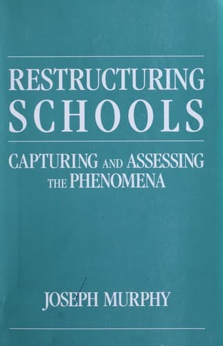 Cover image for Restructuring schools