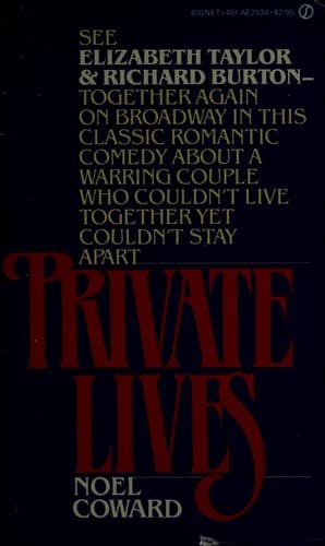 Cover image for Private lives