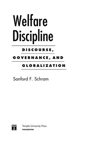 Cover image for Welfare discipline