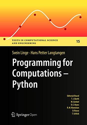 Cover image for Programming for Computations - Python