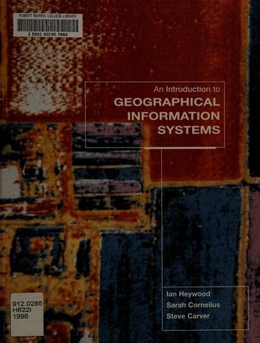 Cover image for An introduction to geographical information systems