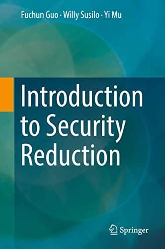 Cover image for Introduction to Security Reduction