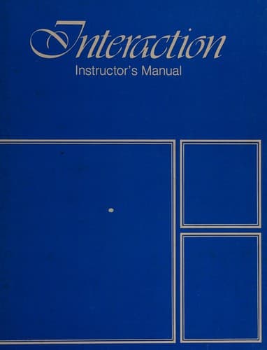 Cover image for Interaction