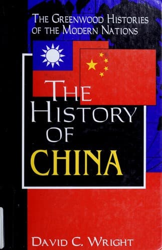 Cover image for The history of China