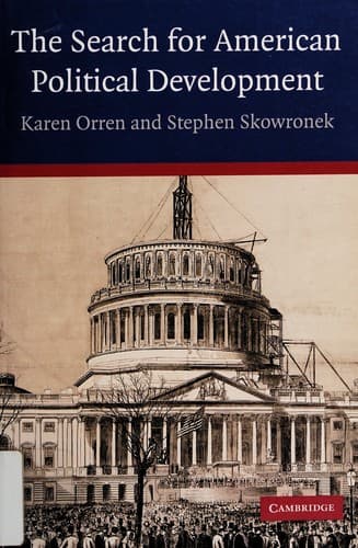 Cover image for SEARCH FOR AMERICAN POLITICAL DEVELOPMENT.