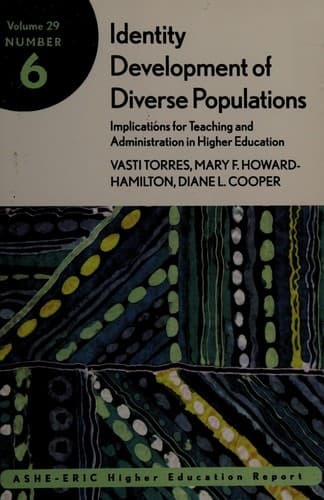 Cover image for Identity development of diverse populations