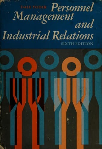 Cover image for Personnel management and industrial relations.
