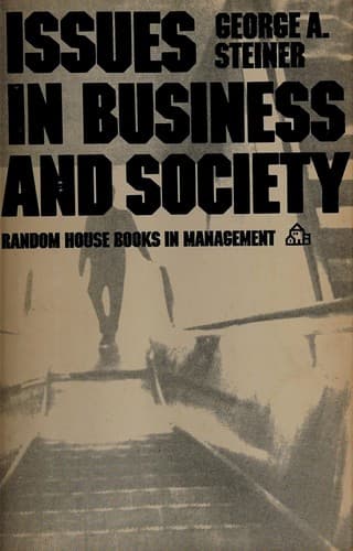 Cover image for Issues in business and society.