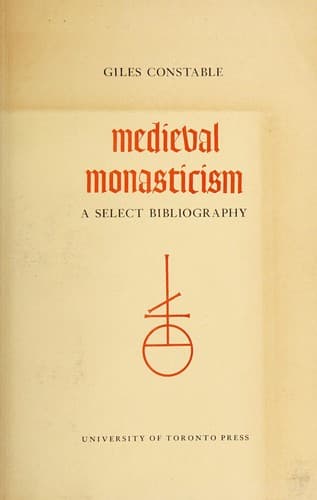 Cover image for Medieval monasticism