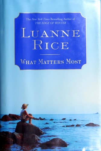 Cover image for What matters most