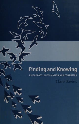 Cover image for Finding and knowing