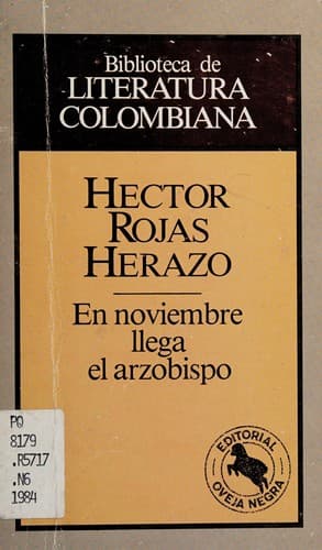 Cover image for En noviembre Llega el arzobispo