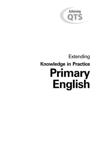 Cover image for Primary English